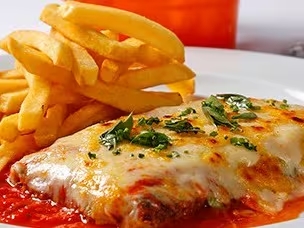 Contra filé a parmegiana