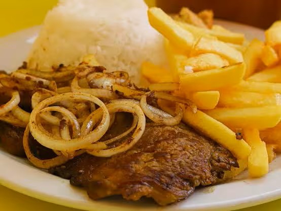 Contra filé acebolado